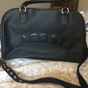 Lacoste black purse